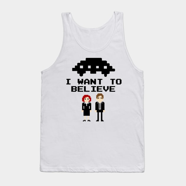 I WANT TO BELIEVE Tank Top by MadHorse